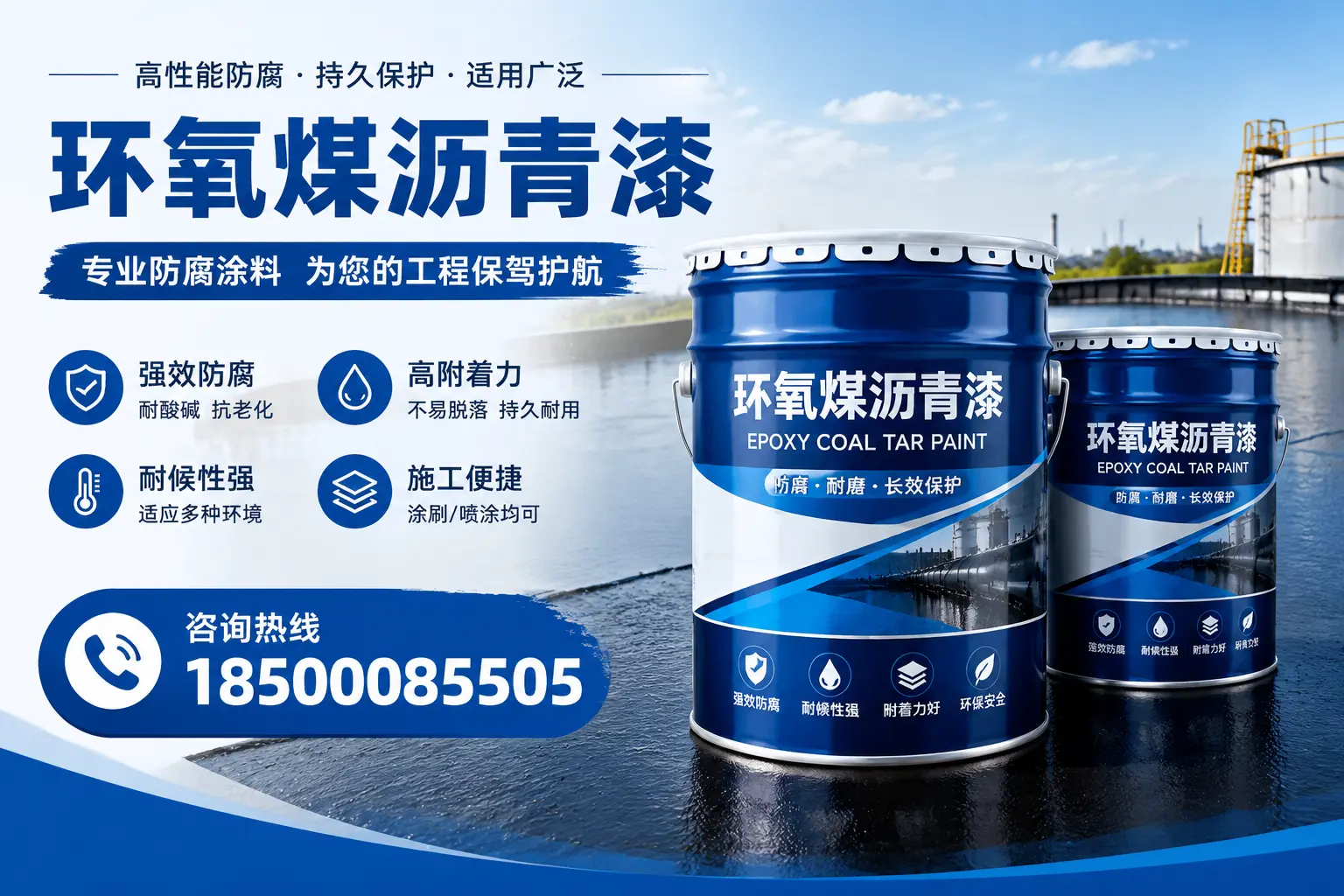 环氧煤沥青漆与其他漆类的比较，通辽用户的选择依据