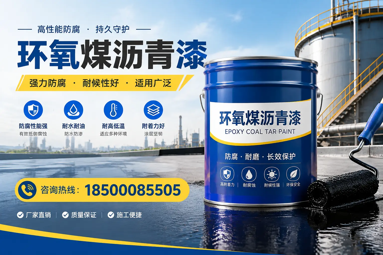 环氧煤沥青漆的储存与运输注意事项,通辽企业须知